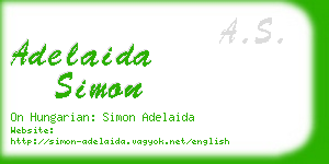 adelaida simon business card